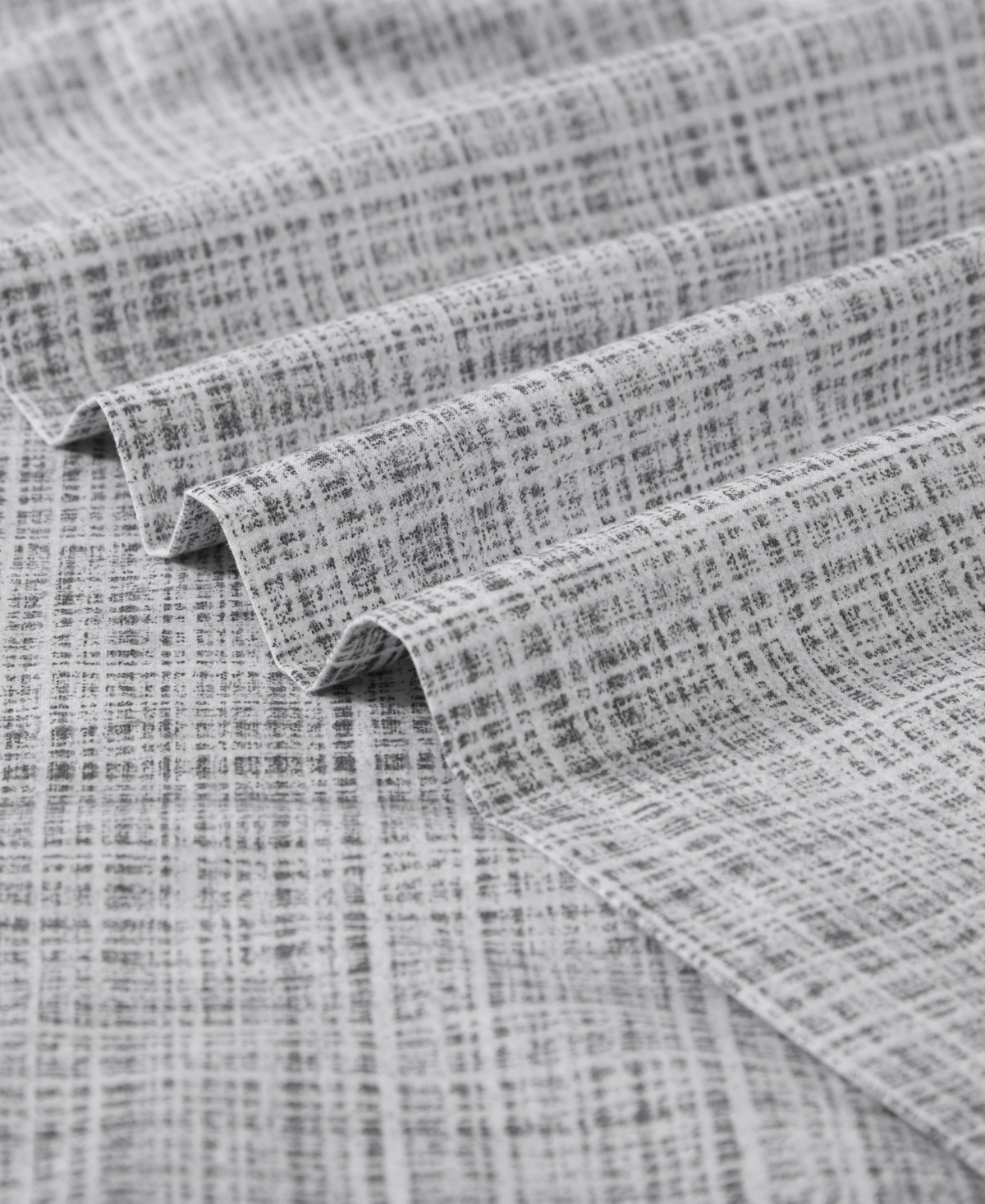 Tommy Bahama Cotton Percale 4 Piece Sheet Set, Queen In Grey Linen