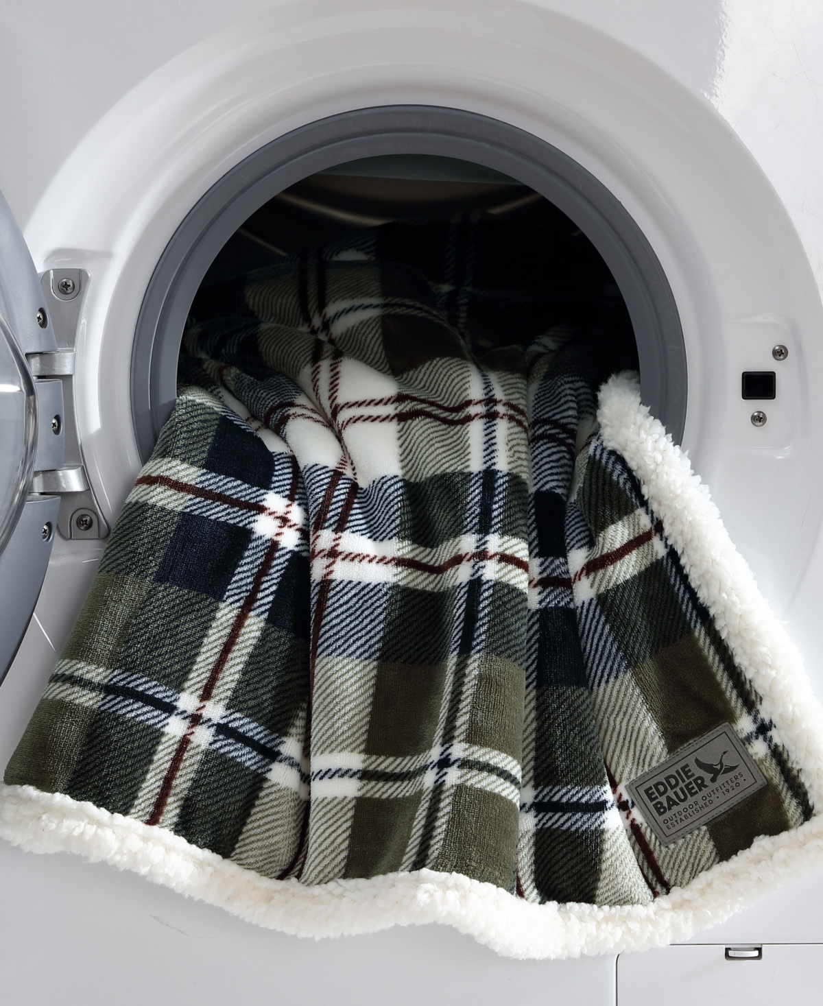 Eddie Bauer Trailhead Plaid Ultra Soft Plush Throw, 60" X 50"