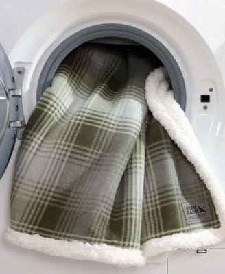CLOSEOUT! Nordic Plaid Ultra Soft Plush Fleece Reversible Oversized Throw, 70" x 50"
