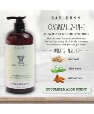 "Good Clean Dog." Oatmeal 2-IN-1 Pet Shampoo and Conditioner