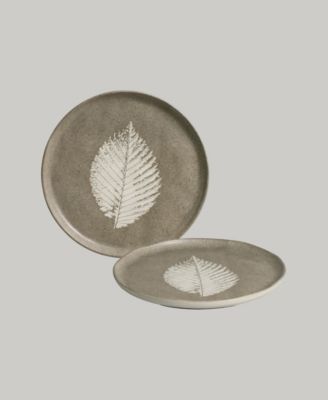 Seiva Stoneware Dessert Plates, Set of 6