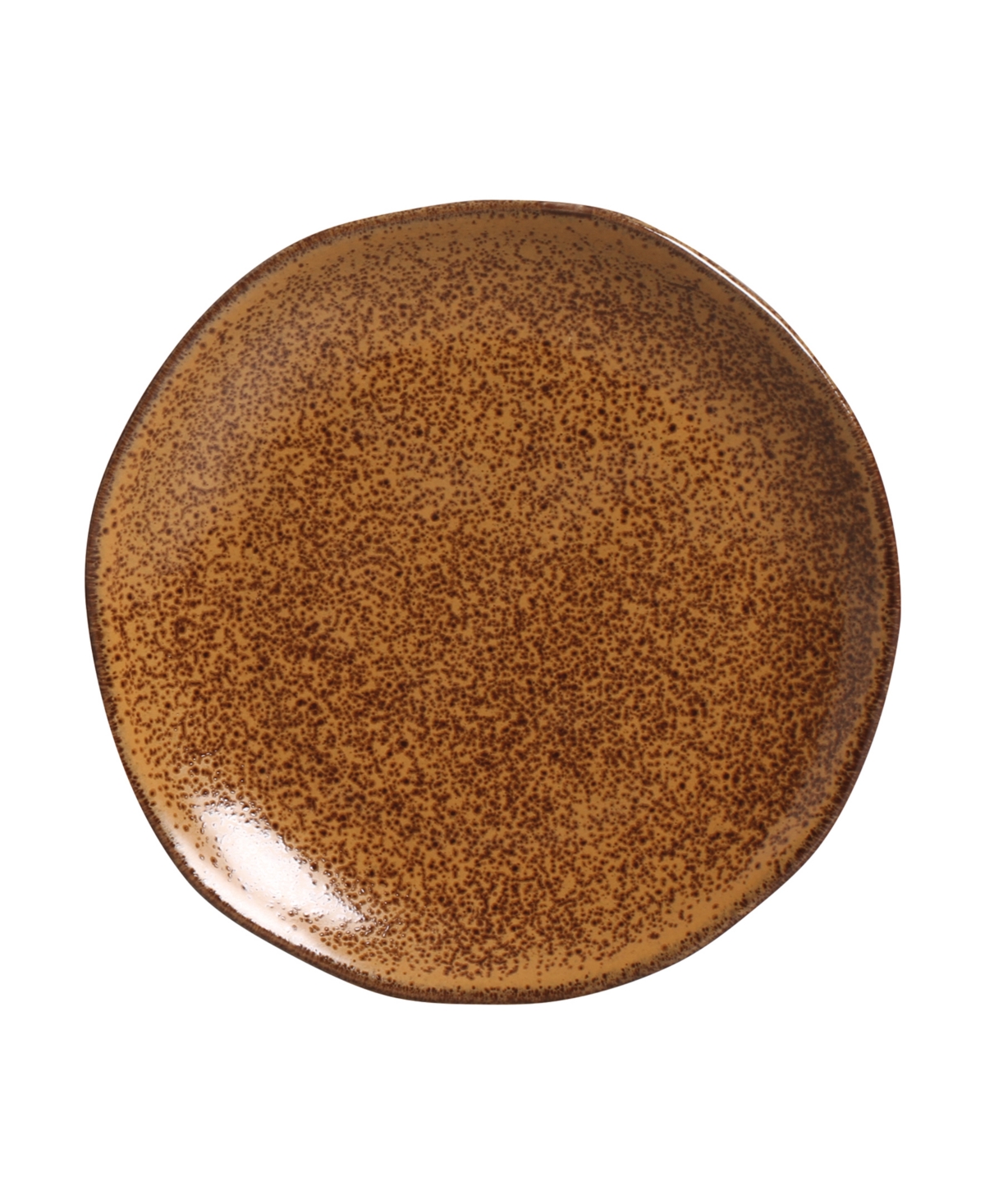 Porto Brasil Stoneware Dessert Plates, Set Of 6 In Dijon