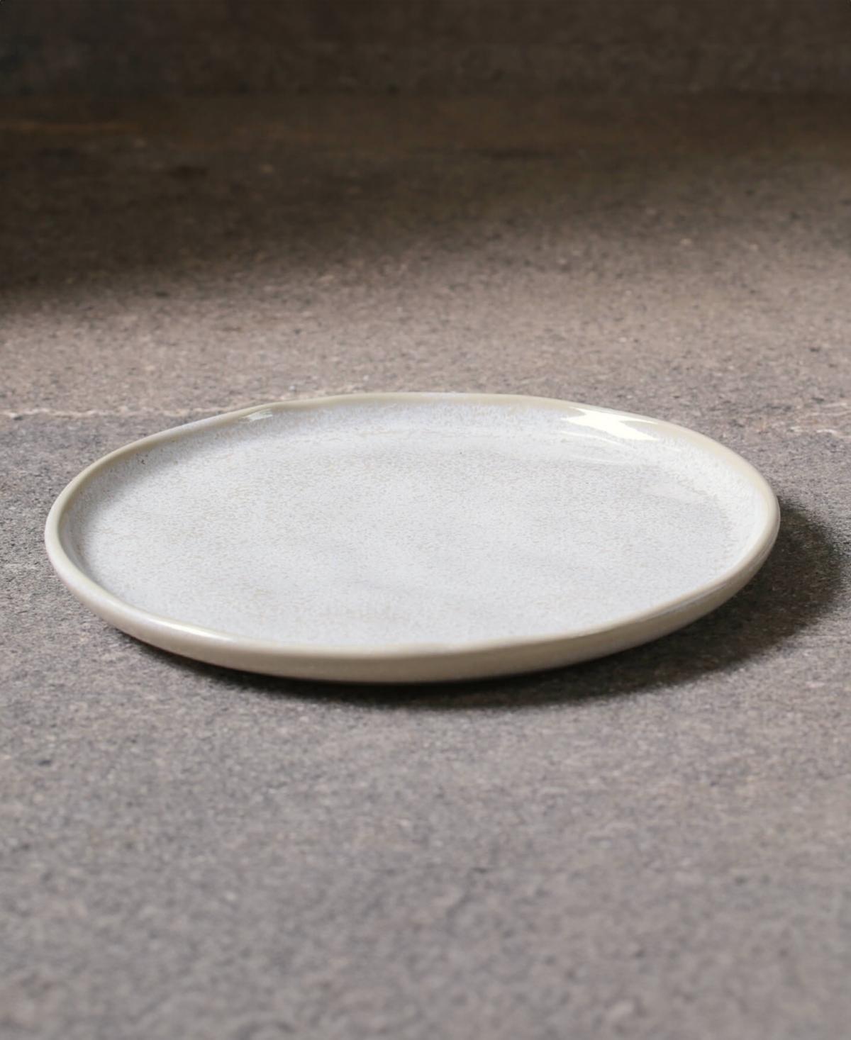 Porto Brasil Stoneware Dessert Plates, Set Of 6 In Latte