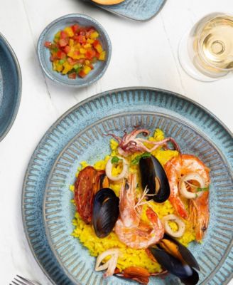 Stoneware Linhas Salad Bowls, Set of 6