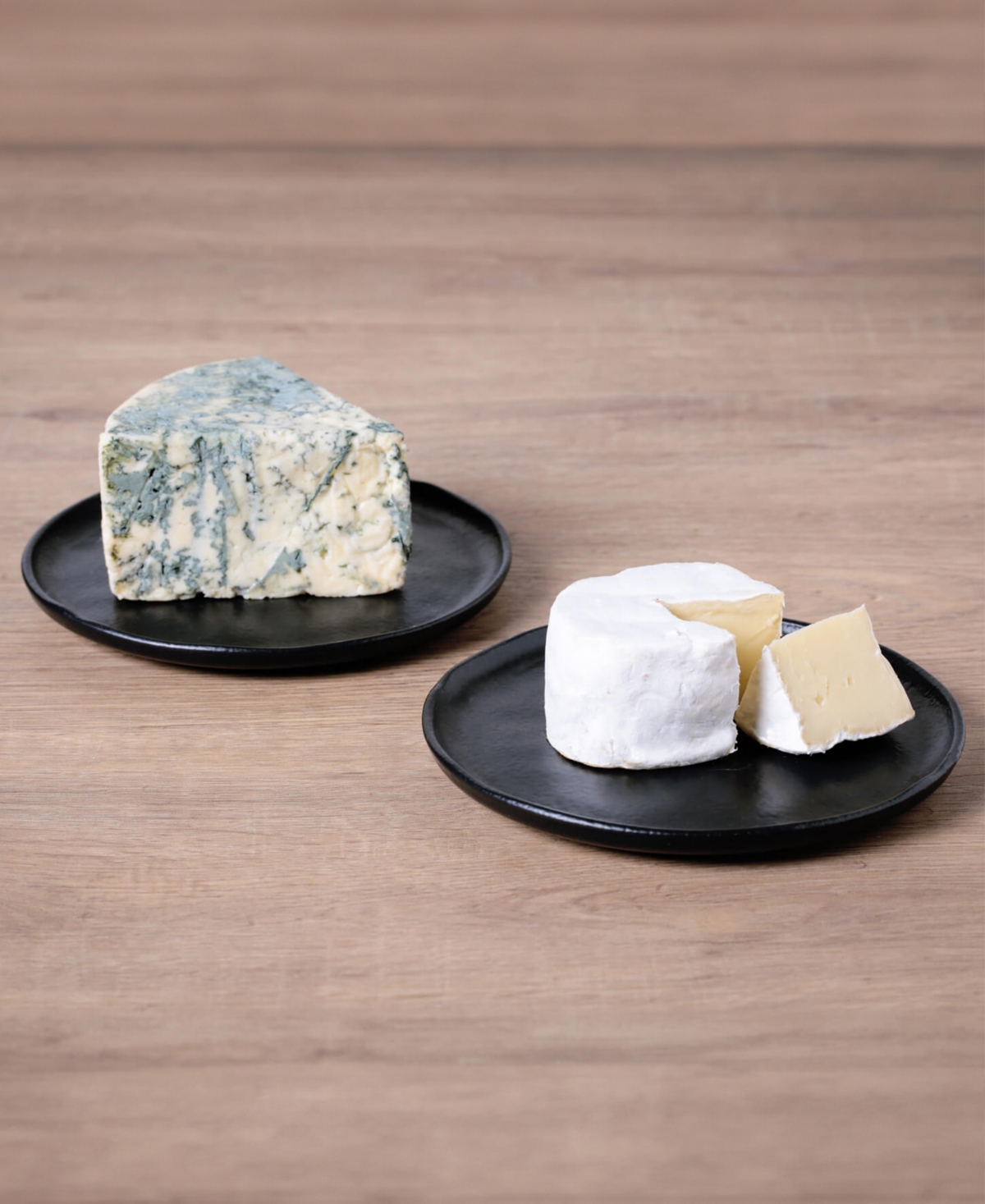 Porto Brasil Stoneware Bread Plates, Set Of 6 In Matte Black