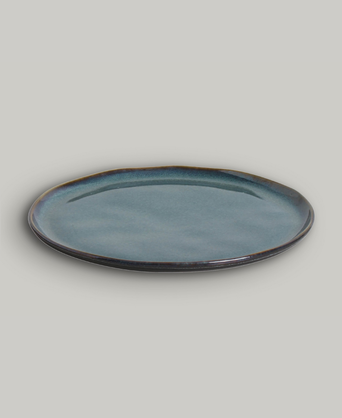 Porto Brasil Stoneware Dinner Plates, Set Of 6 In Oceano