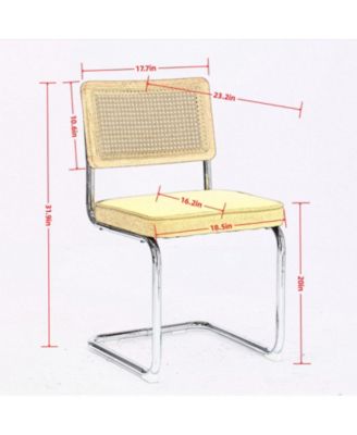 Set of 2 Mid-Century Modern Dining Chairs Stylish and Timeless Seating for Your Dining Room