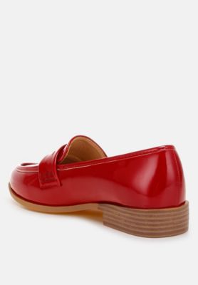 Womens Mogul Penny Strap Detail s Loafer