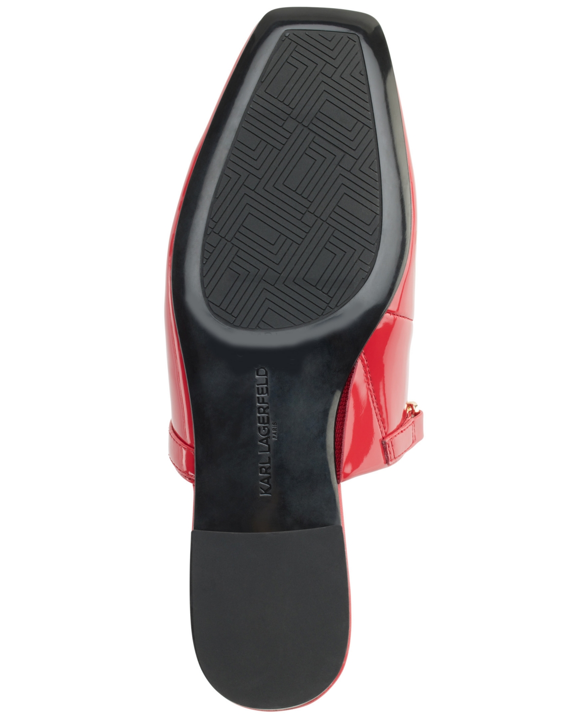 Karl Lagerfeld Paris Zilla Mary Jane Mule In Red