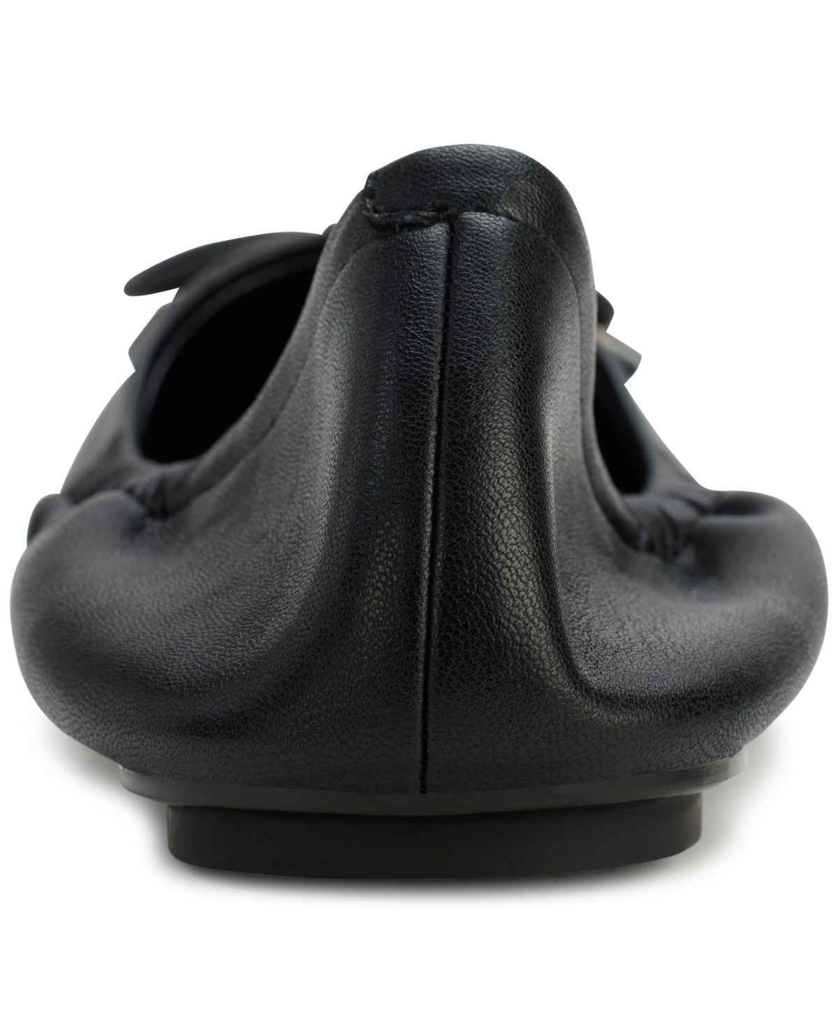 Karl Lagerfeld Paris Velma Ballet Flat In Dark Black