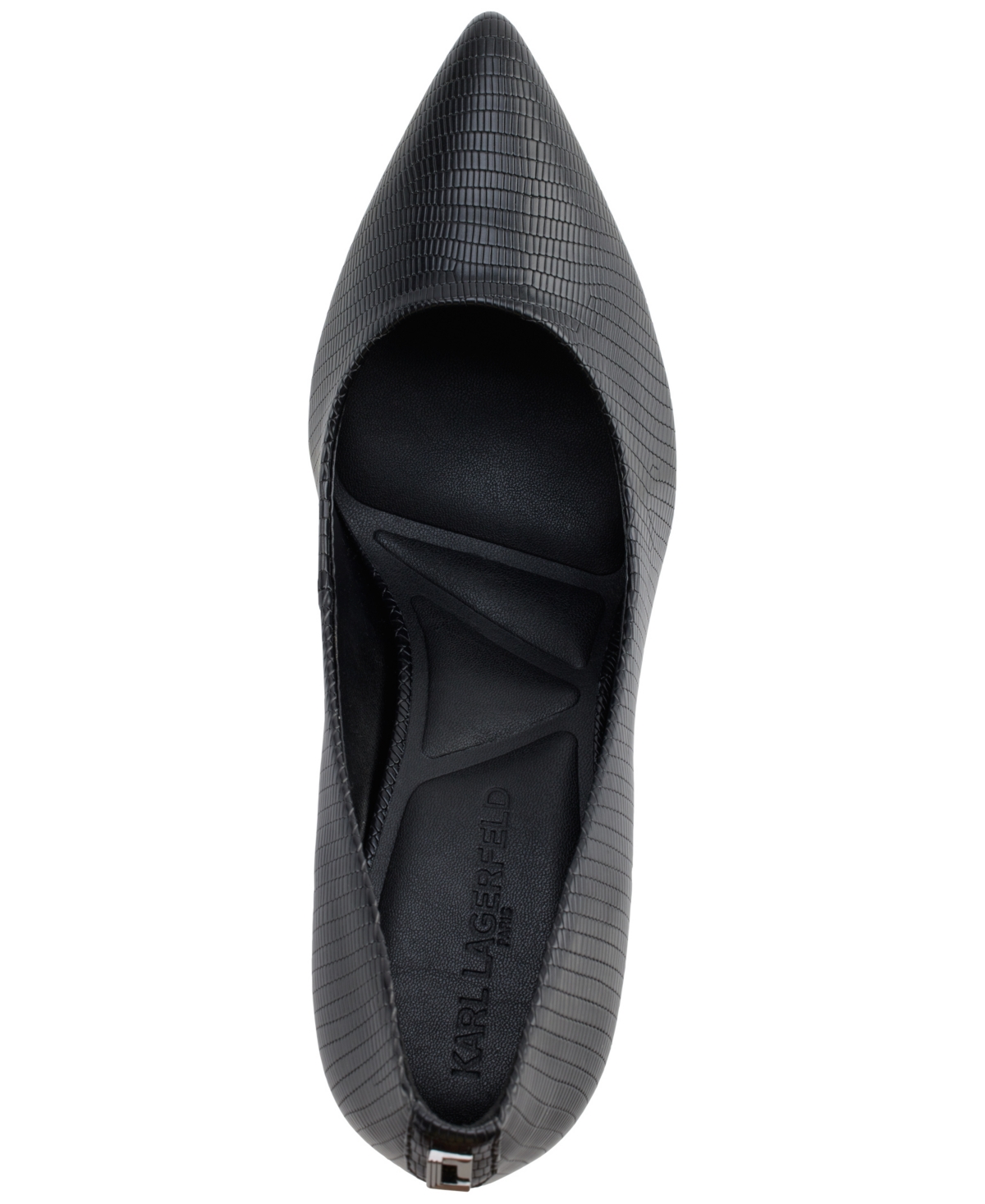 Shop Karl Lagerfeld Women's Royale High Heel Pumps In Black