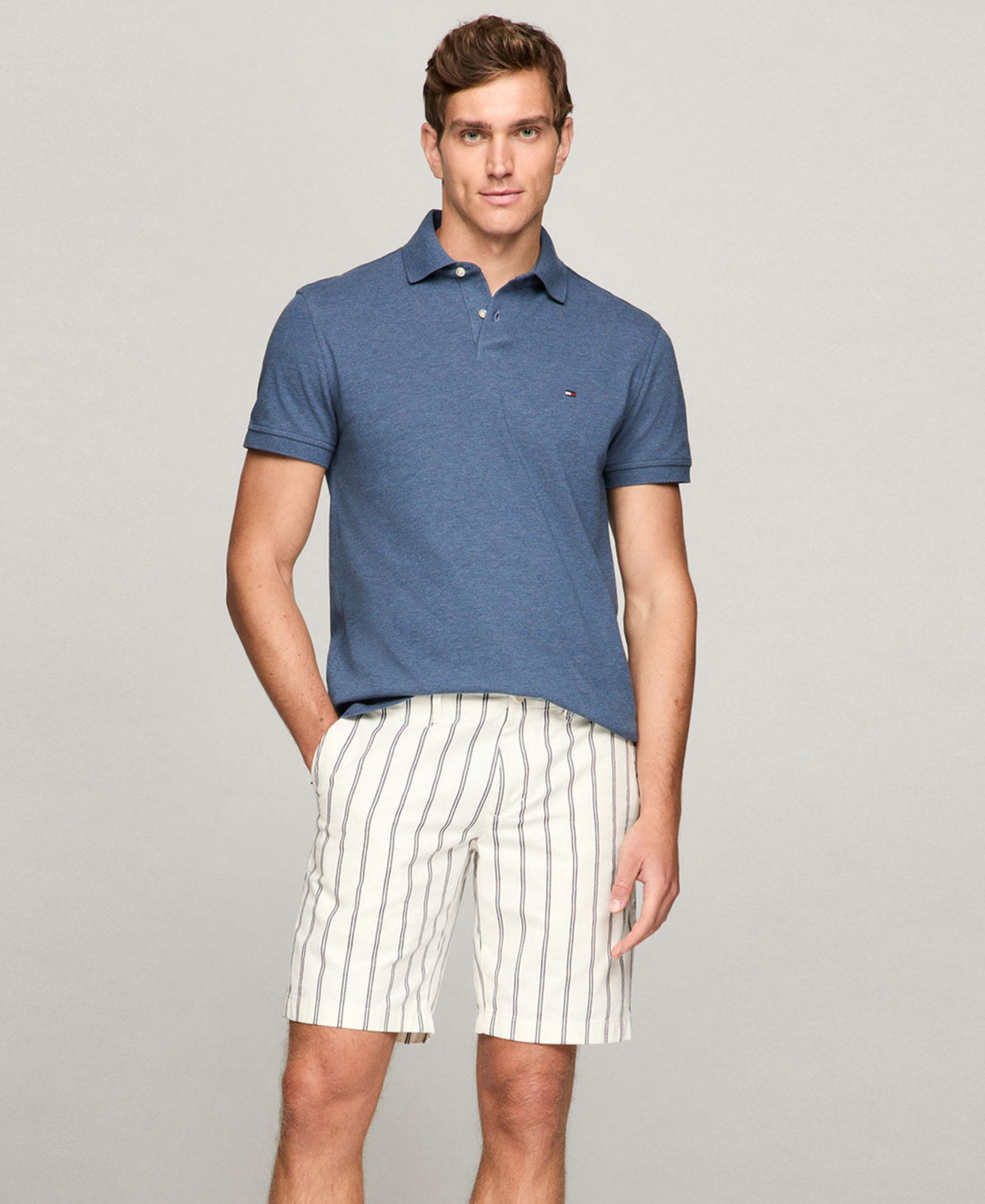 Tommy Hilfiger Men's Brooklyn Double-Stripe Shorts