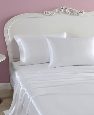 CLOSEOUT! Satin 3-Pc. Sheet Set, Twin