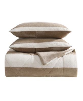 CLOSEOUT! Lawndale Twill Plush 2-Pc. Comforter Set, Twin