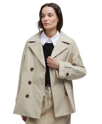Barbour - Women's Maisy Short Double-Breasted Trench Coat