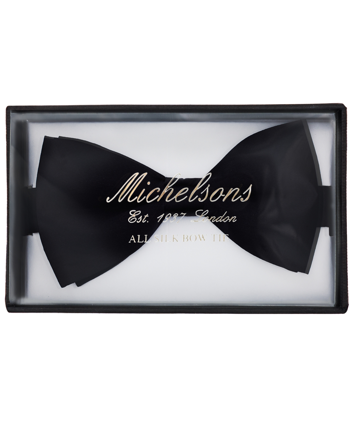 Pre-Tied Bow Tie - Black