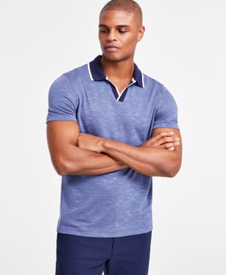 Men's Johnny Collar Polo, Created for Macy's