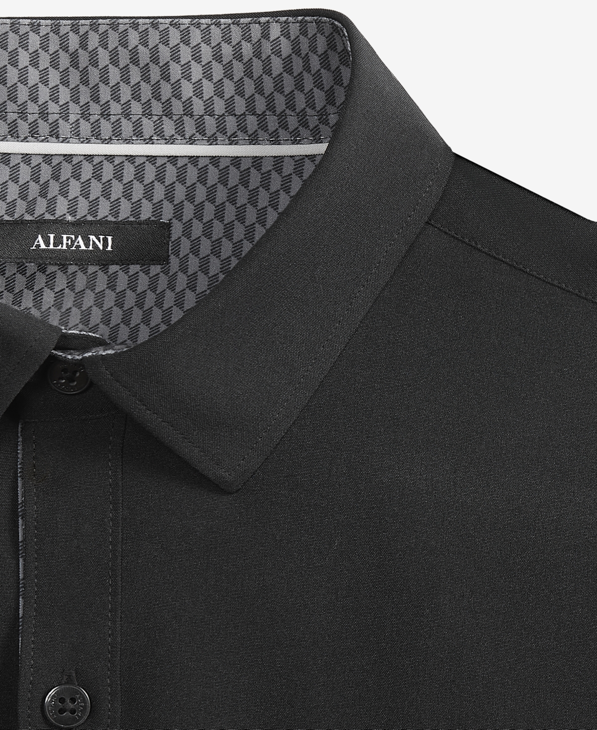ALFANI MEN'S ALFATECH REGULAR-FIT PERFORMANCE STRETCH BUTTON-DOWN SHIRT, EXCLUSIVELY AT MACY'S 