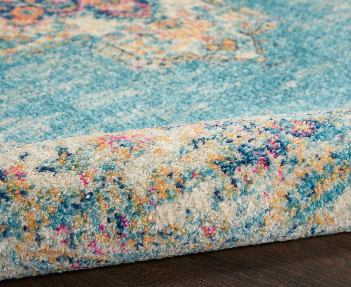Nourison Home Passion Psn03 2'2"x10' Runner Area Rug In Mist