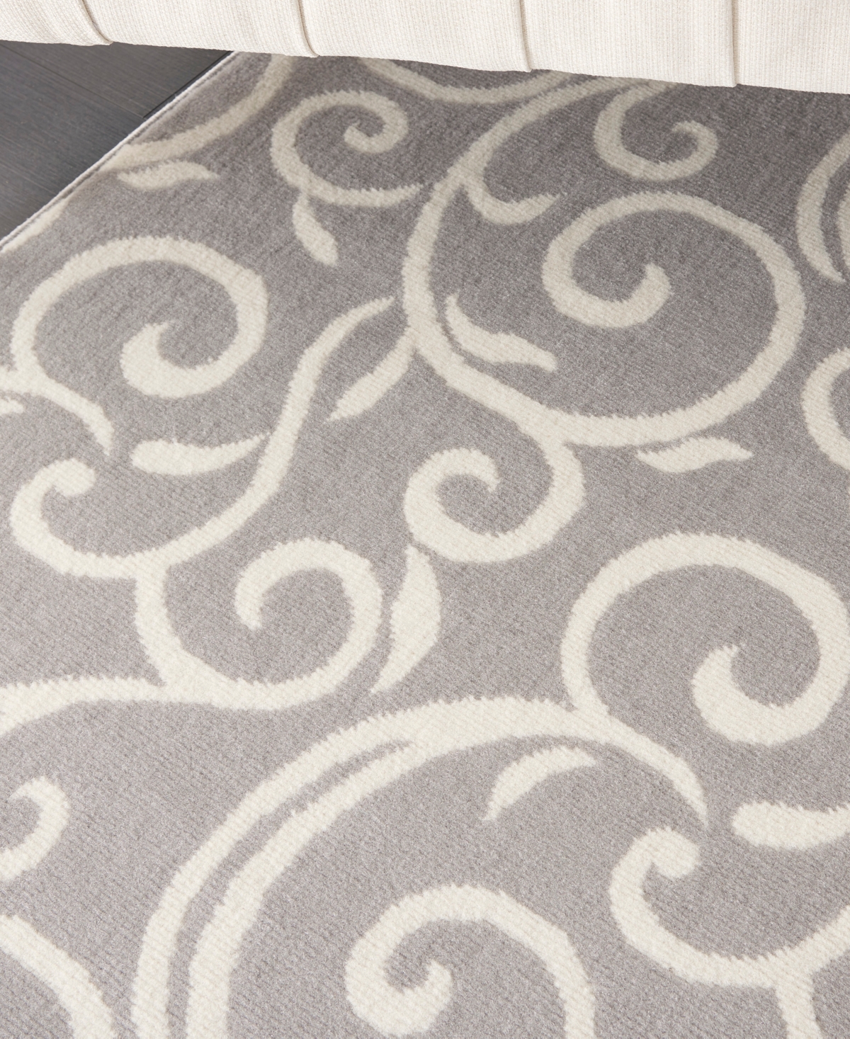 Nourison Home Grafix Grf19 7'x10' Area Rug In Gray