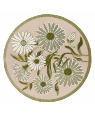 Aloha ALH33 5'3"x5'3" Round Area Rug