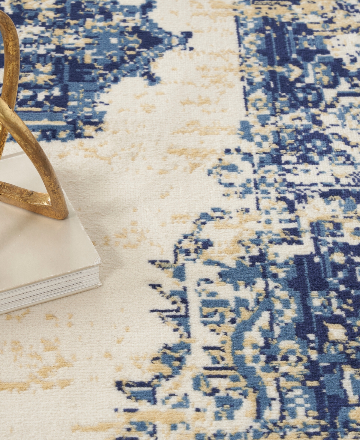 Nourison Home Grafix Grf14 7'x10' Area Rug In Multi