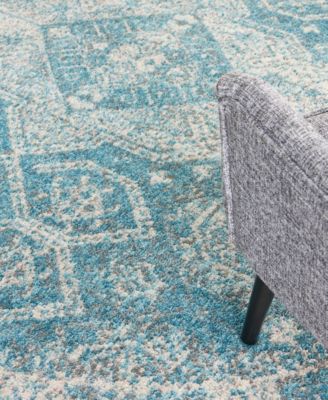 Tranquil TRA13 7'10"x7'10" Round Area Rug