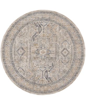 Lynx LNX01 7'10"x7'10" Round Area Rug