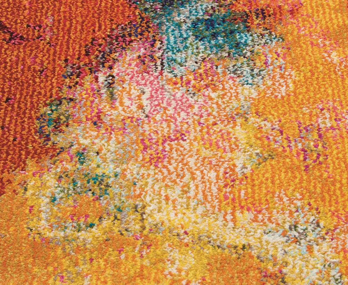 Nourison Home Celestial Ces04 7'10"x10'6" Area Rug In Multi