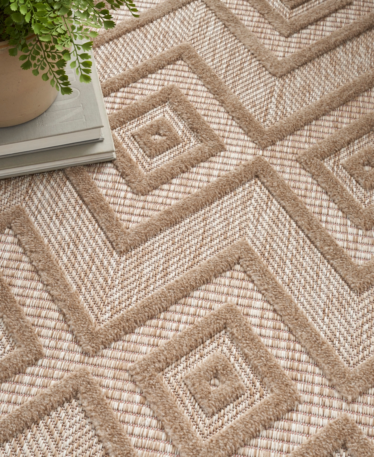 Nourison Home Versatile Nrv01 4'x6' Area Rug In Natural,beige