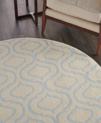 Jubilant JUB19 5'3"x5'3" Round Area Rug