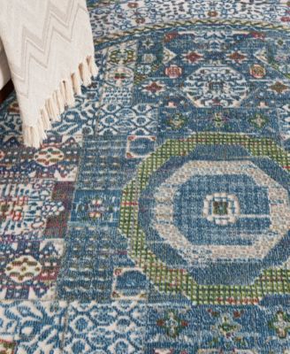 Ankara Global ANR17 6'x6' Round Area Rug