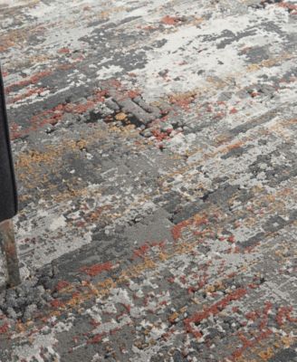 Nourison Home Tangra Tnr02 Rug Collection In Gray,multi