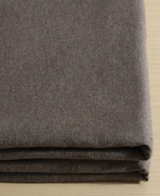 CLOSEOUT! Melange Cotton Flannel 4 Piece Sheet Set, Queen