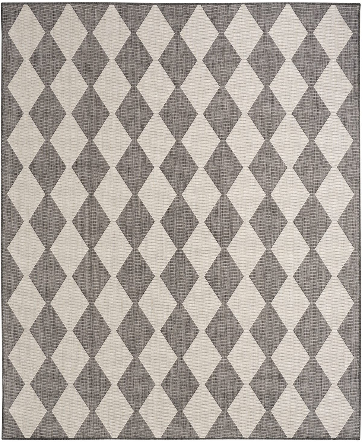 Nourison Home Positano Pos04 8'x10' Area Rug In Charcoal