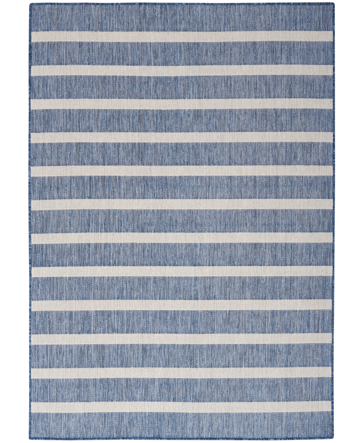 Nourison Home Positano Pos03 7'x10' Area Rug In Navy,ivory