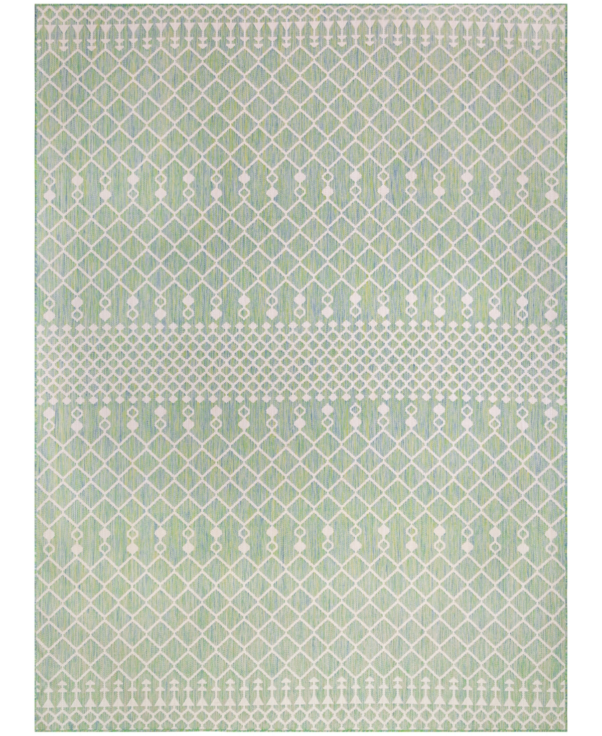 Nourison Home Positano Pos02 8'x10' Area Rug In Green