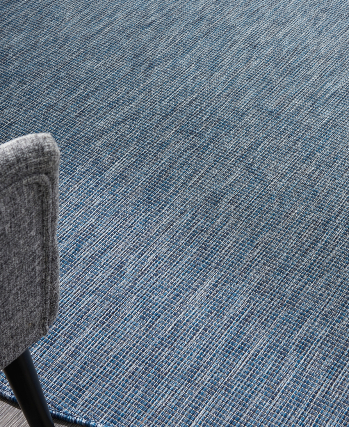 Nourison Home Positano Pos01 6'x6' Round Area Rug In Blue