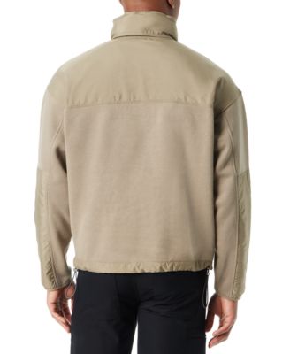 Men's Regular-Fit Convertible Hood 1/4-Zip Sweatshirt