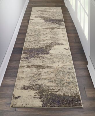Celestial CES02 2'x6' Runner Area Rug