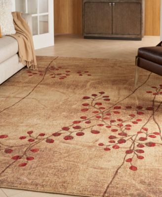 Nourison Home Somerset St74 Rug Collection In Latte