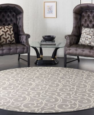 Grafix GRF19 8'x8' Round Area Rug