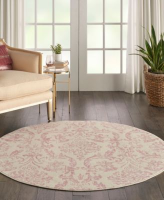 Jubilant JUB09 5'3"x5'3" Round Area Rug