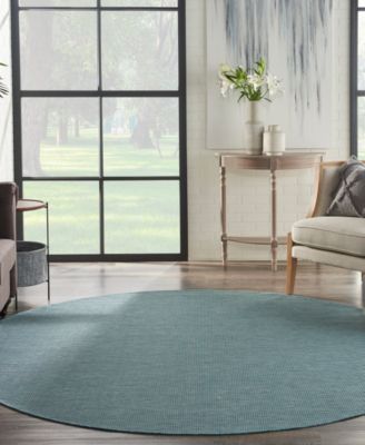 Positano POS01 8'x8' Round Area Rug