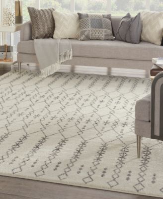 Nourison Home Passion Psn40 Rug Collection In Ivory,gray