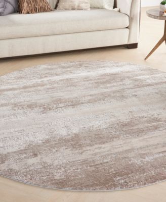 Nourison Home Rustic Textures Rus03 Rug Collection In Beige