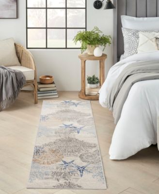 Seaside SDS04 2'3"x7'6" Runner Area Rug