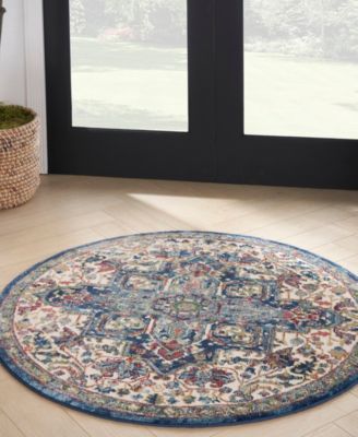 Ankara Global ANR15 4'x4' Round Area Rug
