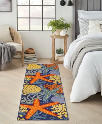 Aloha ALH24 2'3"x8' Runner Area Rug