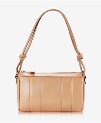 Maggie Metallic Leather Shoulder Bag
